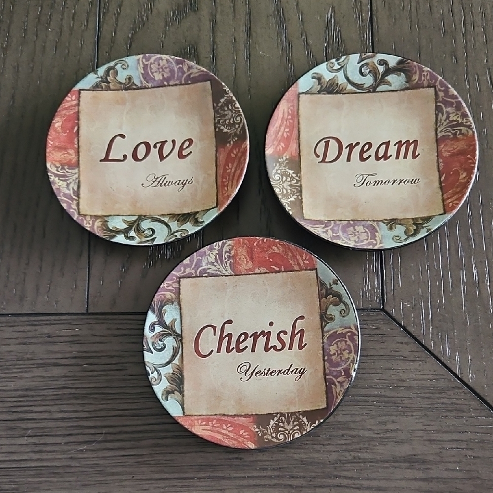 Decorative Inspirational Plates Set